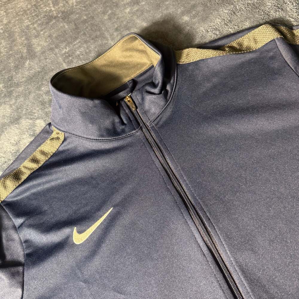 Nike Epic Full Zip Training Track Jacket Blue Size M